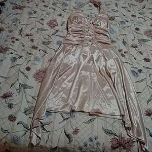 Gold dress